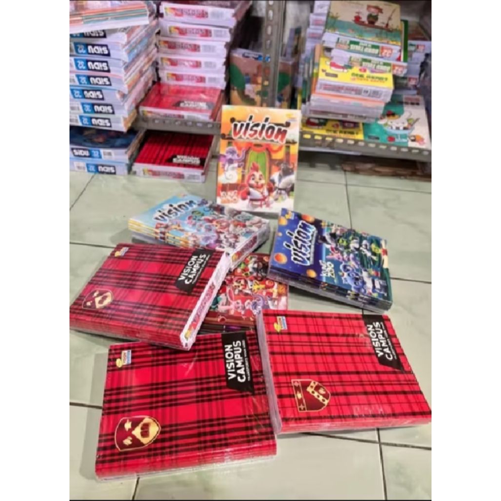 

buku tulis 1 peck isi 10 pcs besar