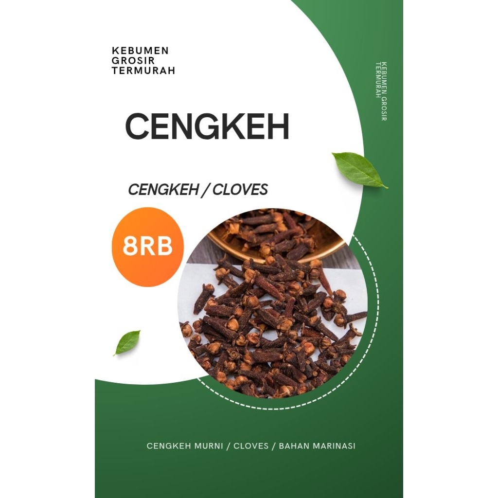 

CENGKEH KERING / CLOVES / REMPAH / CENGKEH KEBUMEN GROSIR TERMURAH