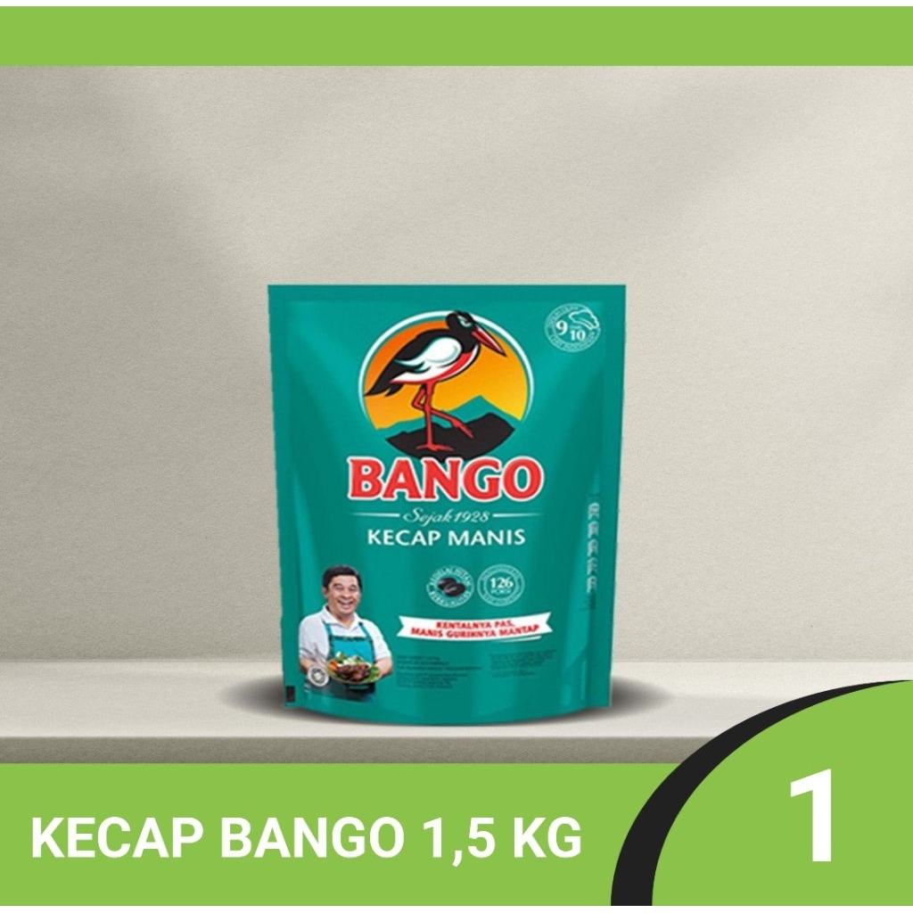 

BANGO Kecap manis bango 1,5 kg