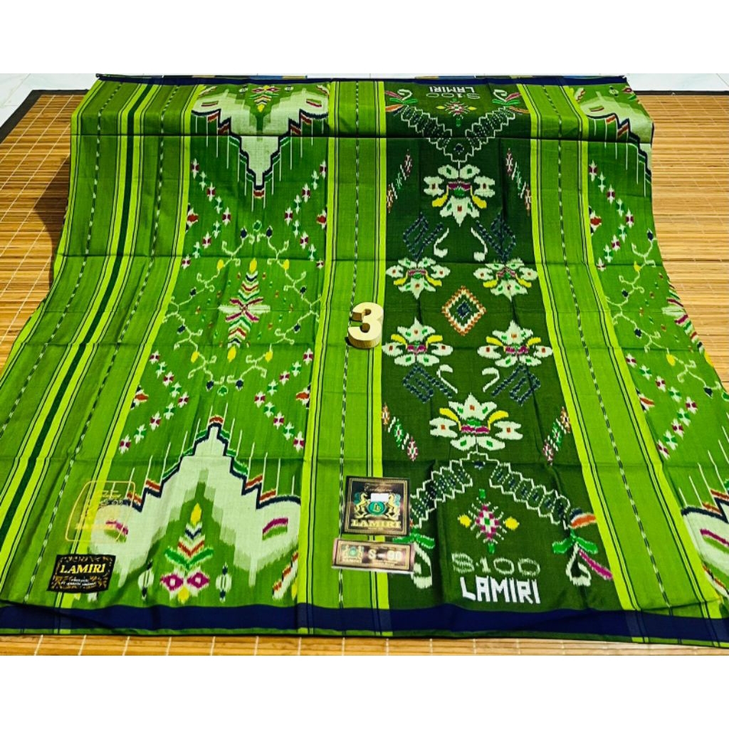 SARUNG LAMIRI MGT FUL SUTRA S100 LENGKAP TAS