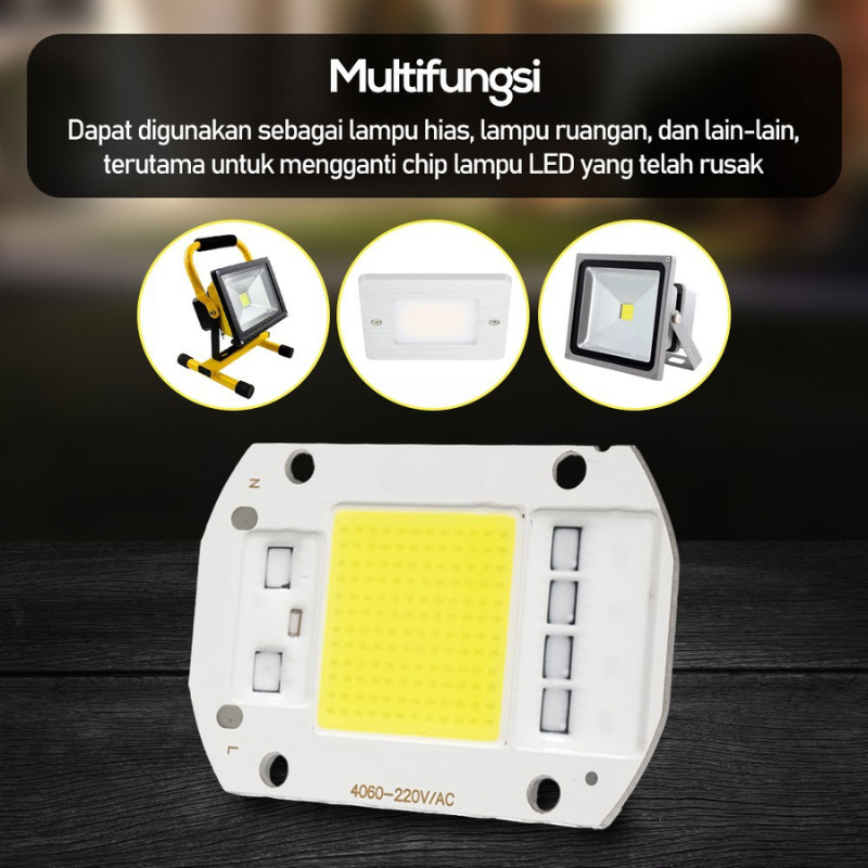 Pcb Lampu Led - Modul Lampu Led - Lampu Sorot Led 50 Watt