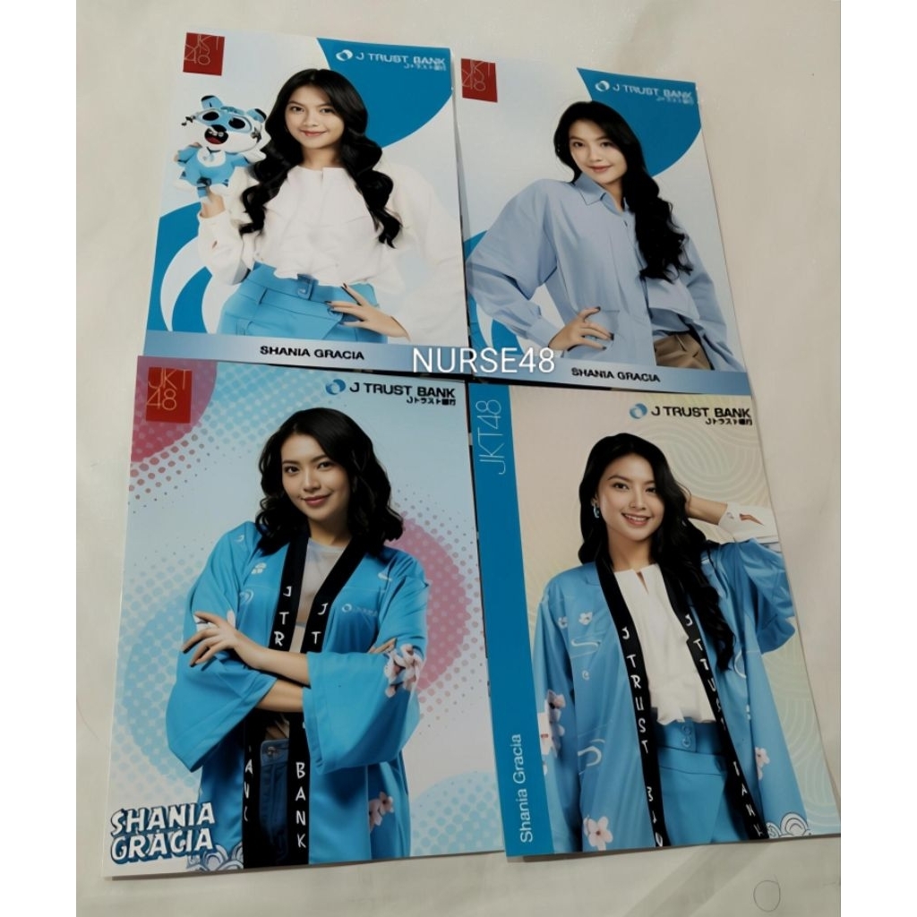 PhotoPack Gracia JKT48 X J-Trust Bank + Freebies (PC Unoffcial+stiker)
