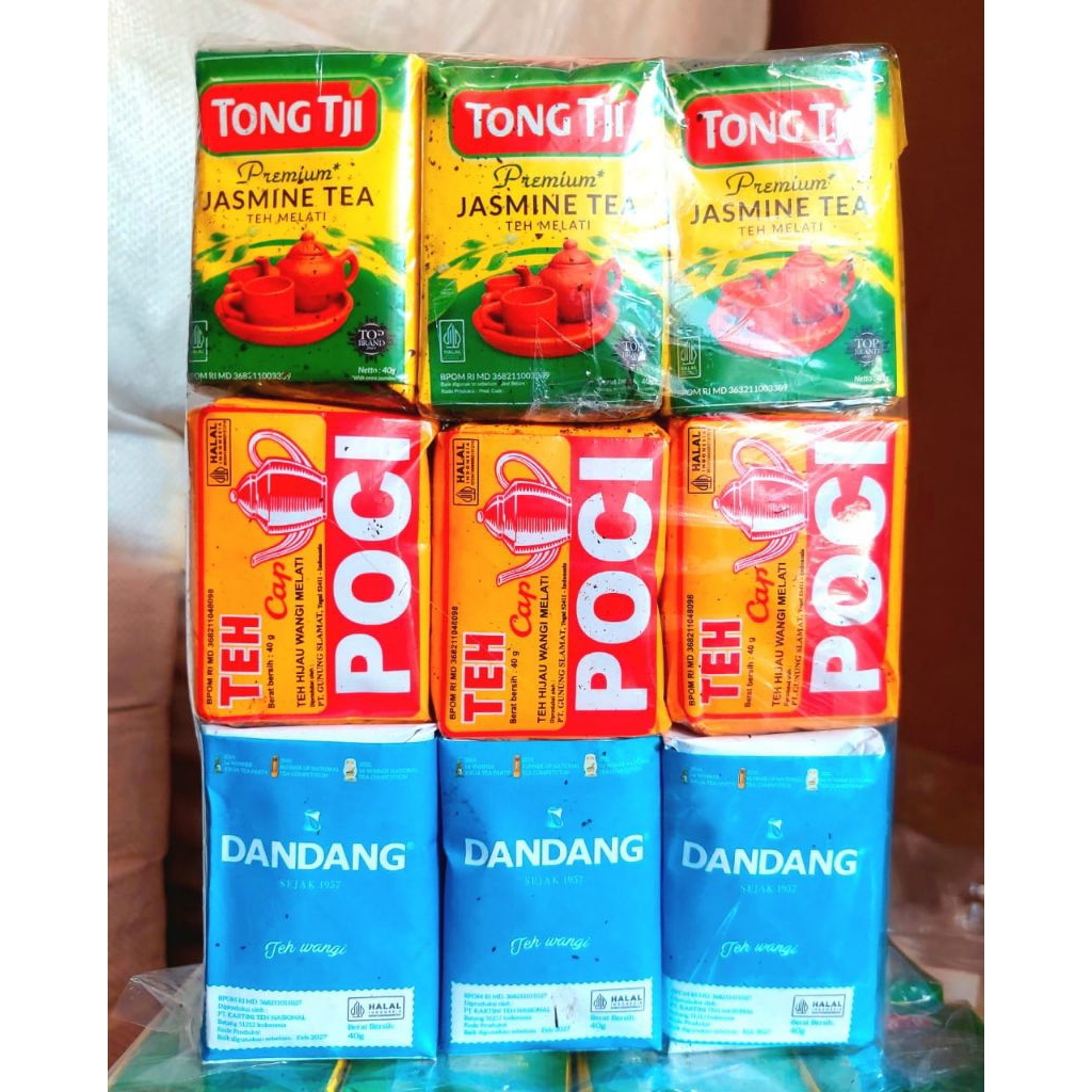 

Racikan teh tong tji jasmine 3 pcs/ poci 3 pcs / dandang 3 pcs)