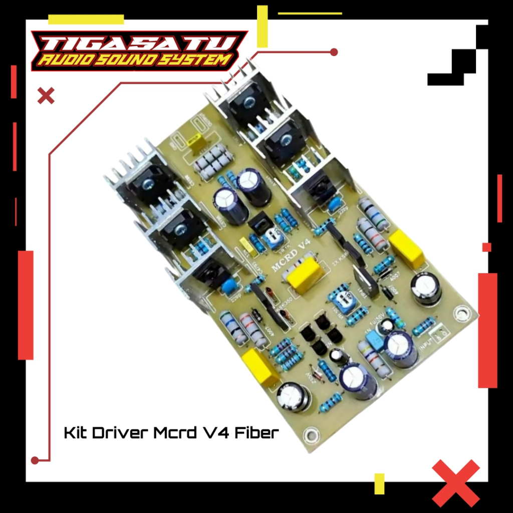 Kit Driver MCRD V4 Fiber / Driver MCRD V4