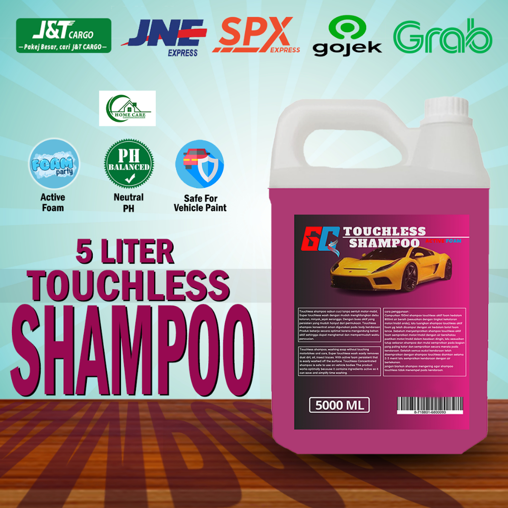 Sabun Cuci Motor dan Mobil Tanpa sentuh Toushless Shampoo