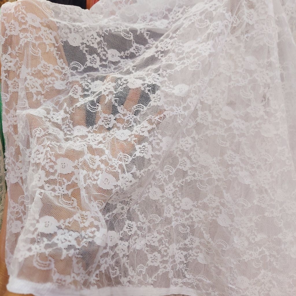 kain brokat motif - kain brokat luxury  - kain brokat kebaya  - kain brokat stretch bali ( BW )