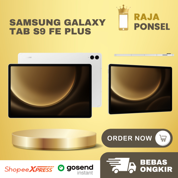 Samsung Tab S9 FE Plus Wifi 8/128 Silver Garansi Resmi