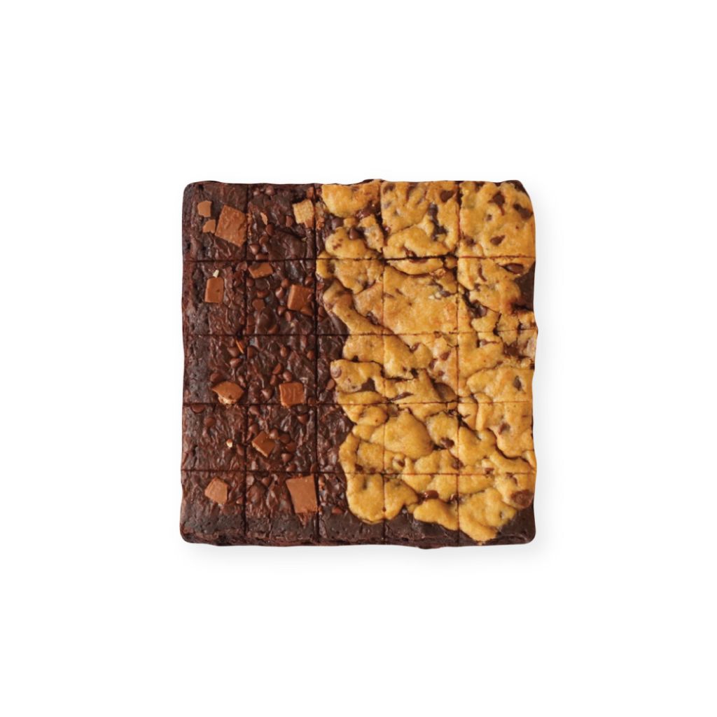 

Half Brownies Half Cookies Brownies