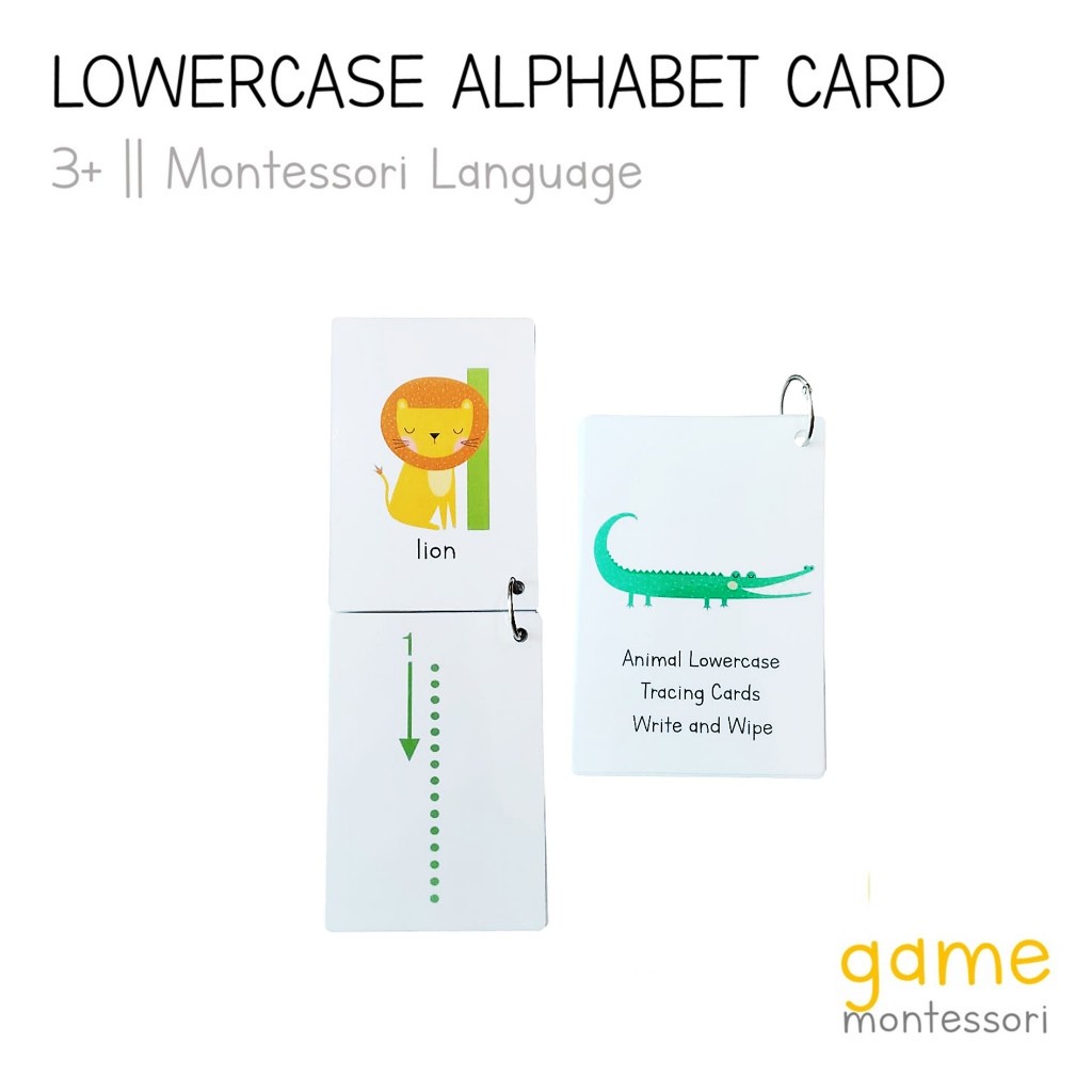 

Game Cards Lowercase or Uppercase