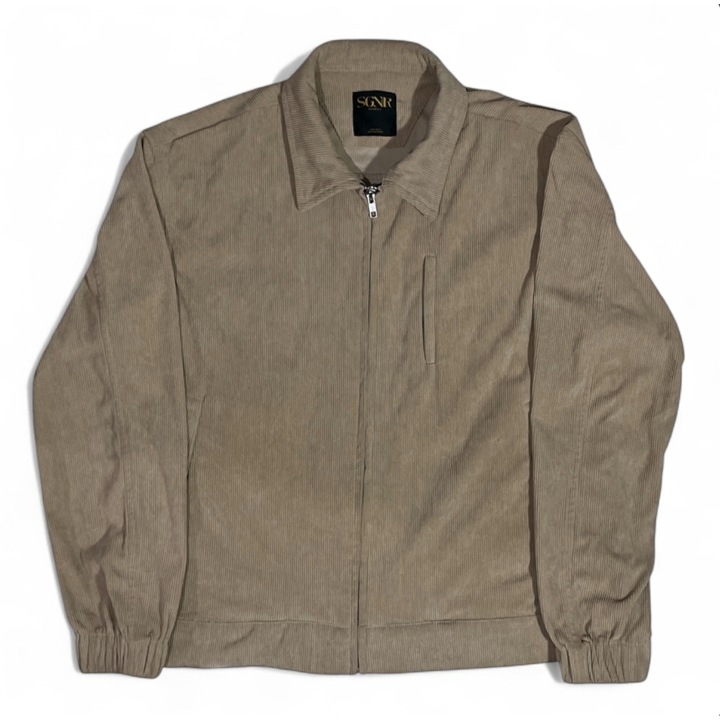 Preloved SGNR SIGNORE Jaket Corduroy Minimal Boxy Fit - Size M