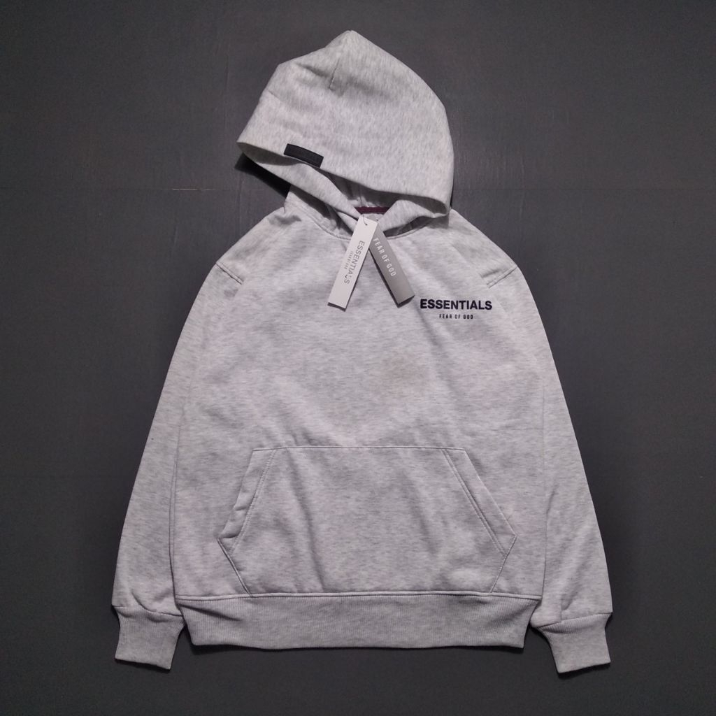 JAKET HOODIE ESSENTIALS FEAR OF GOD