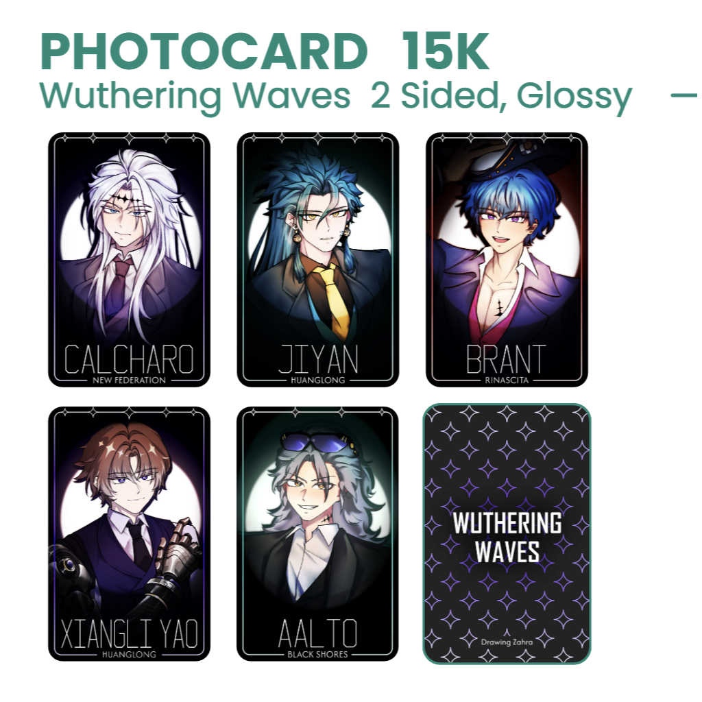 PHOTOCARD Wuthering Waves - FanMerch