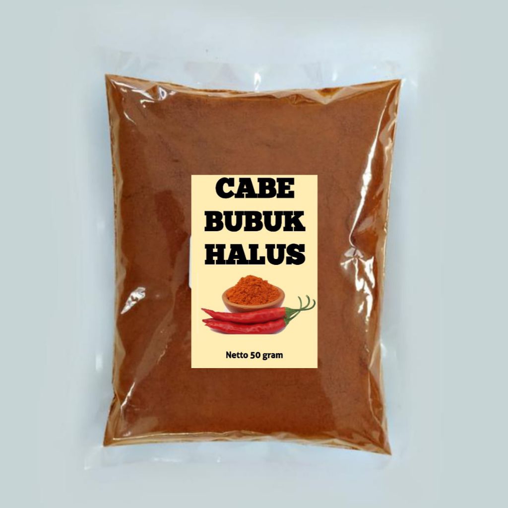 

CABE BUBUK HALUS/ CHILLI POWDER 50 GRAM