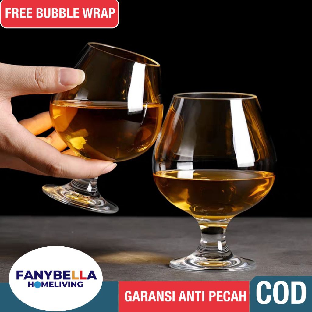 Gelas Kaca Kristal Gold mewah
