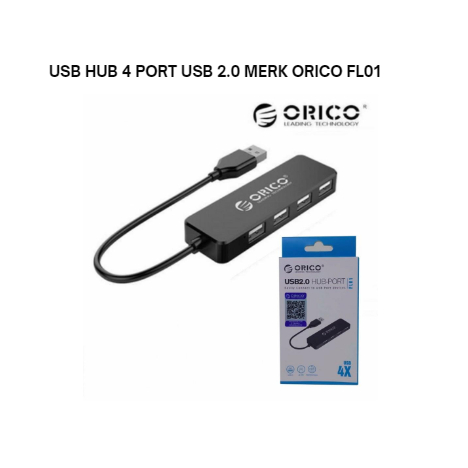 ORICO USB 2.0 Hub - Port  USB 4X FL01