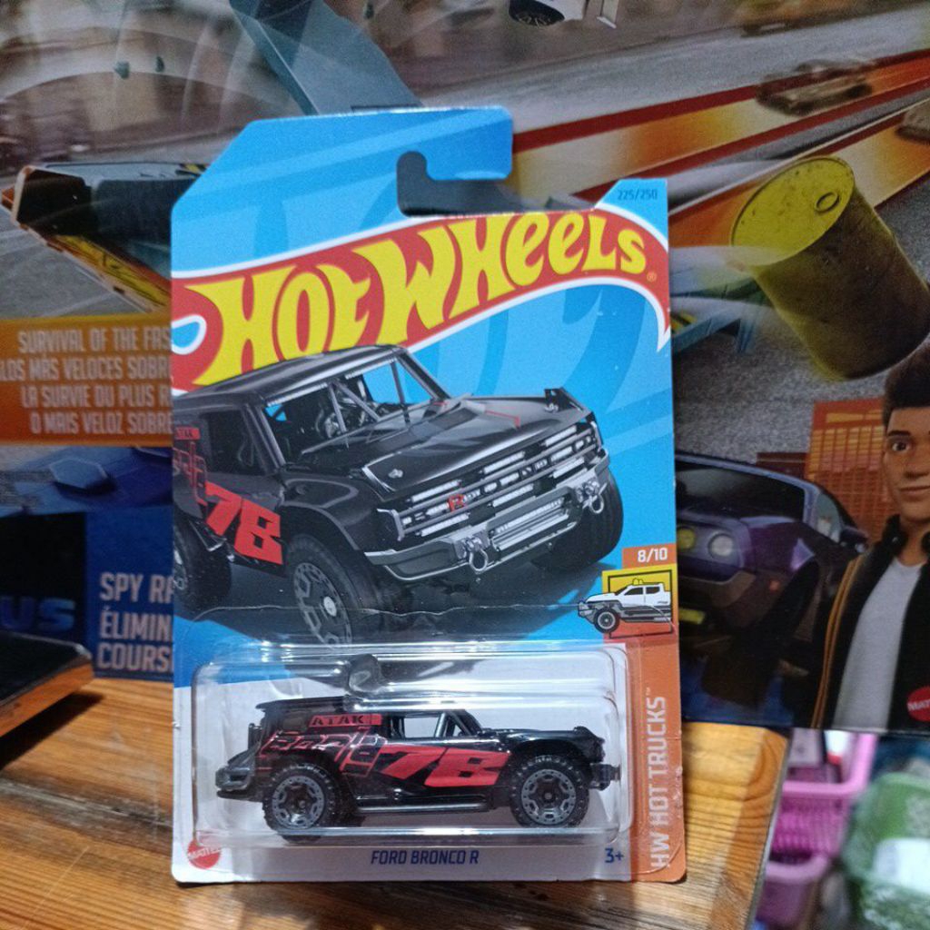 HOT WHEELS FORD BRONCO R HITAM HOTWHEELS ORGINAL
