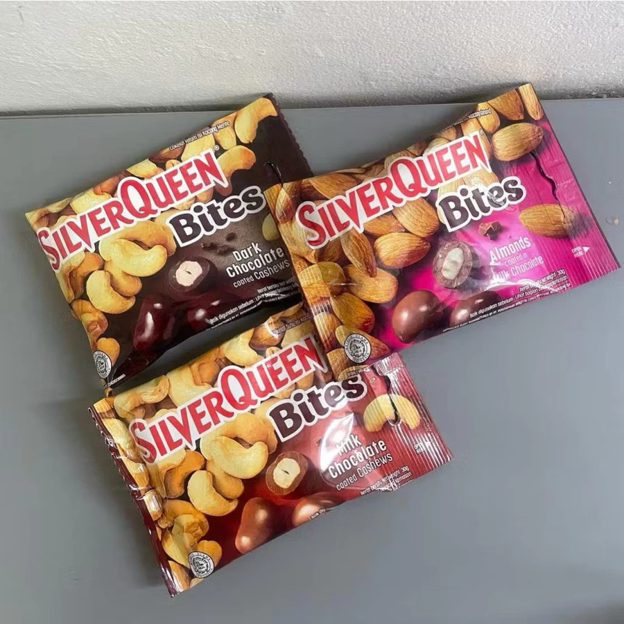 

(PCS) SilverQueen Bites Almond Cashew 30 gr