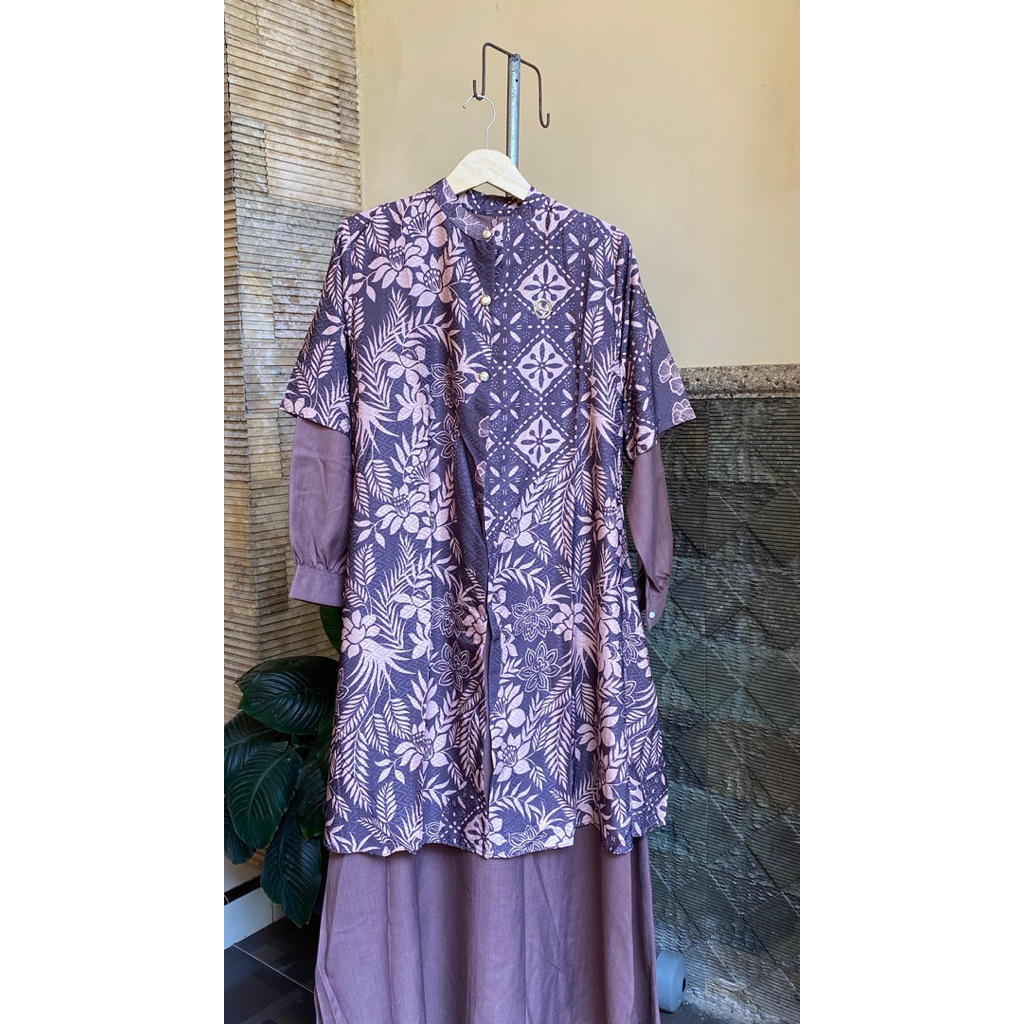 Gamis Batik Outer