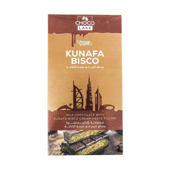 

Choco Lake Kunafa Bisco Milk Chocolate