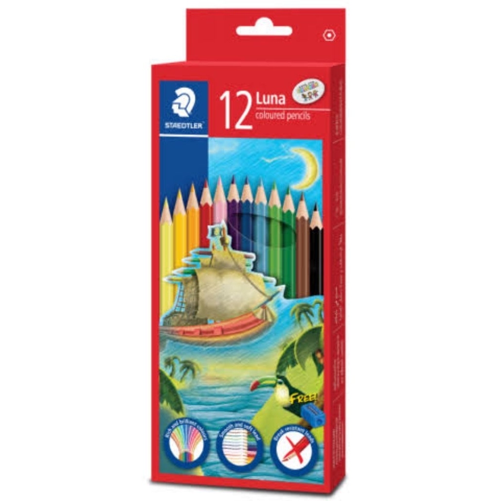 

PENSIL WARNA STAEDLER LUNA 12 WARNA PANJANG GROSIR