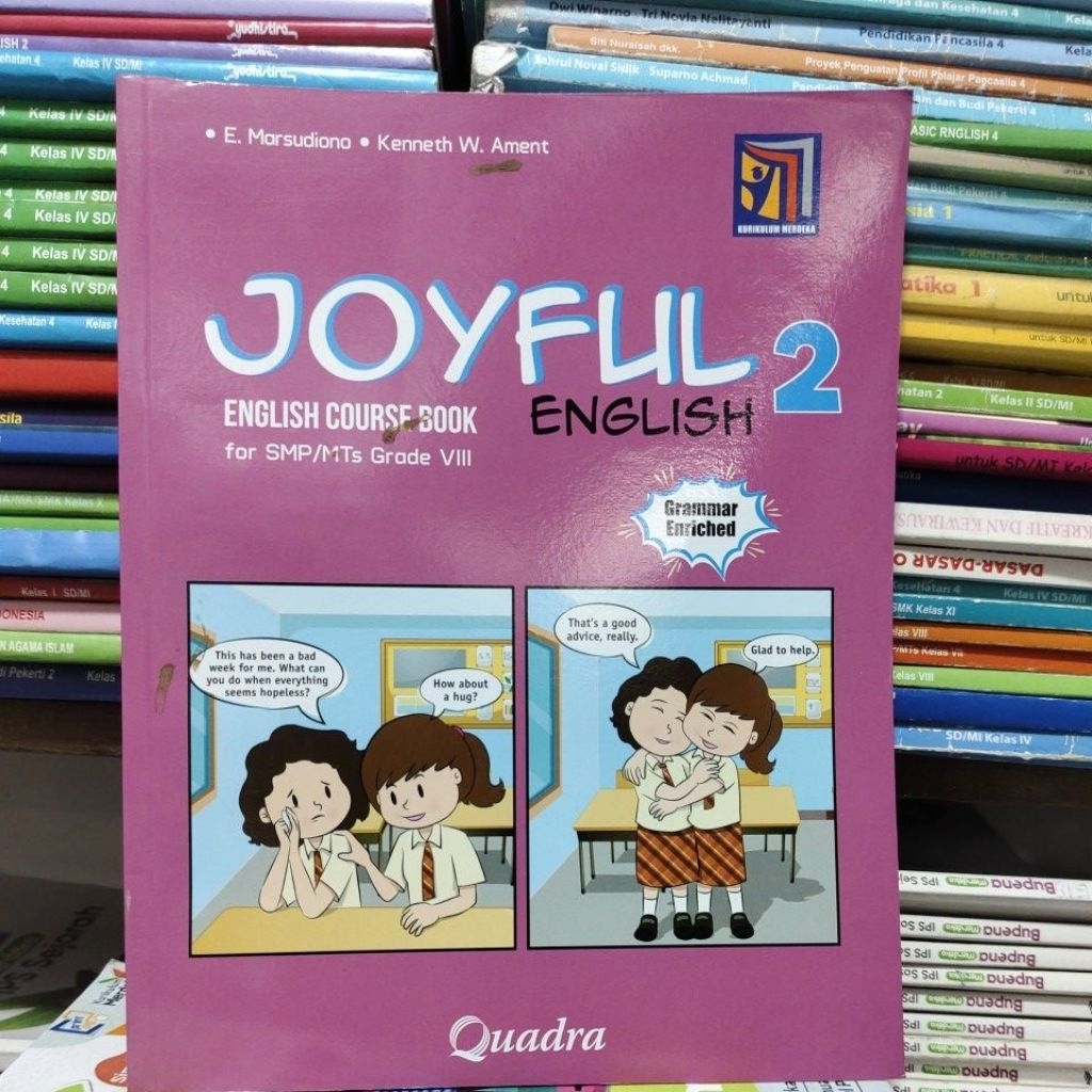 Joyful English kelas 8 SMP kurikulum merdeka