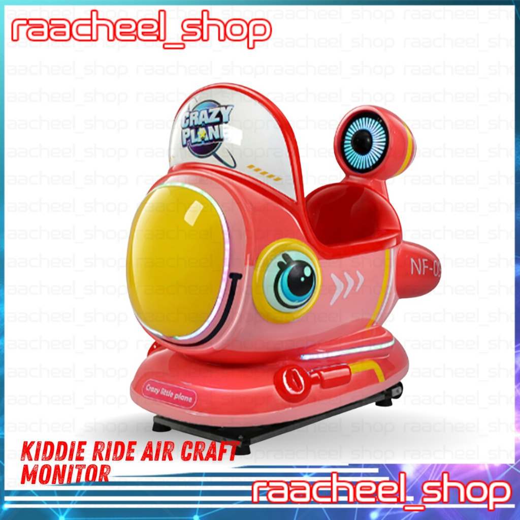 TERMURAH Cepat Balik Modal Kiddie Ride Odong Odong Coin Air Craft Fiber With Monitor