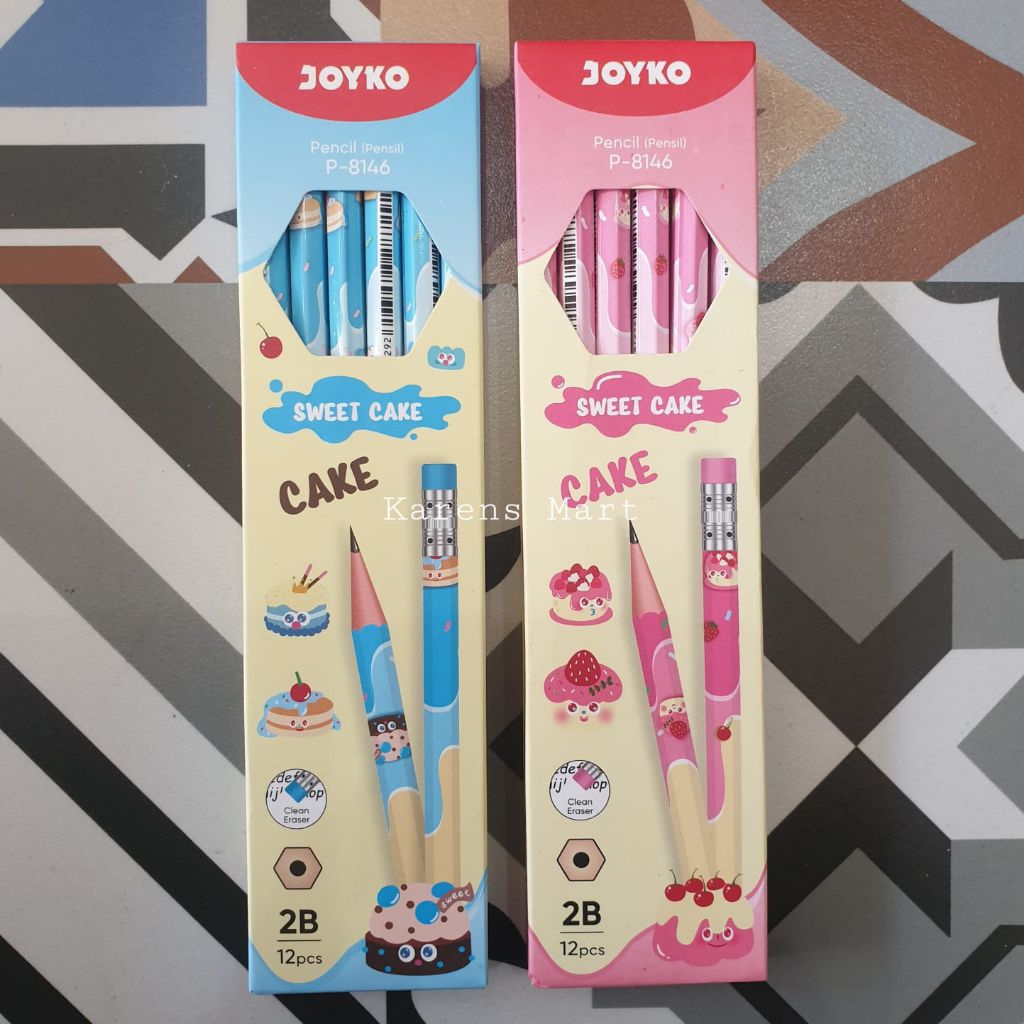 

#KarensMart Pensil 2B JOYKO Cake P-8146 (1 PACK)