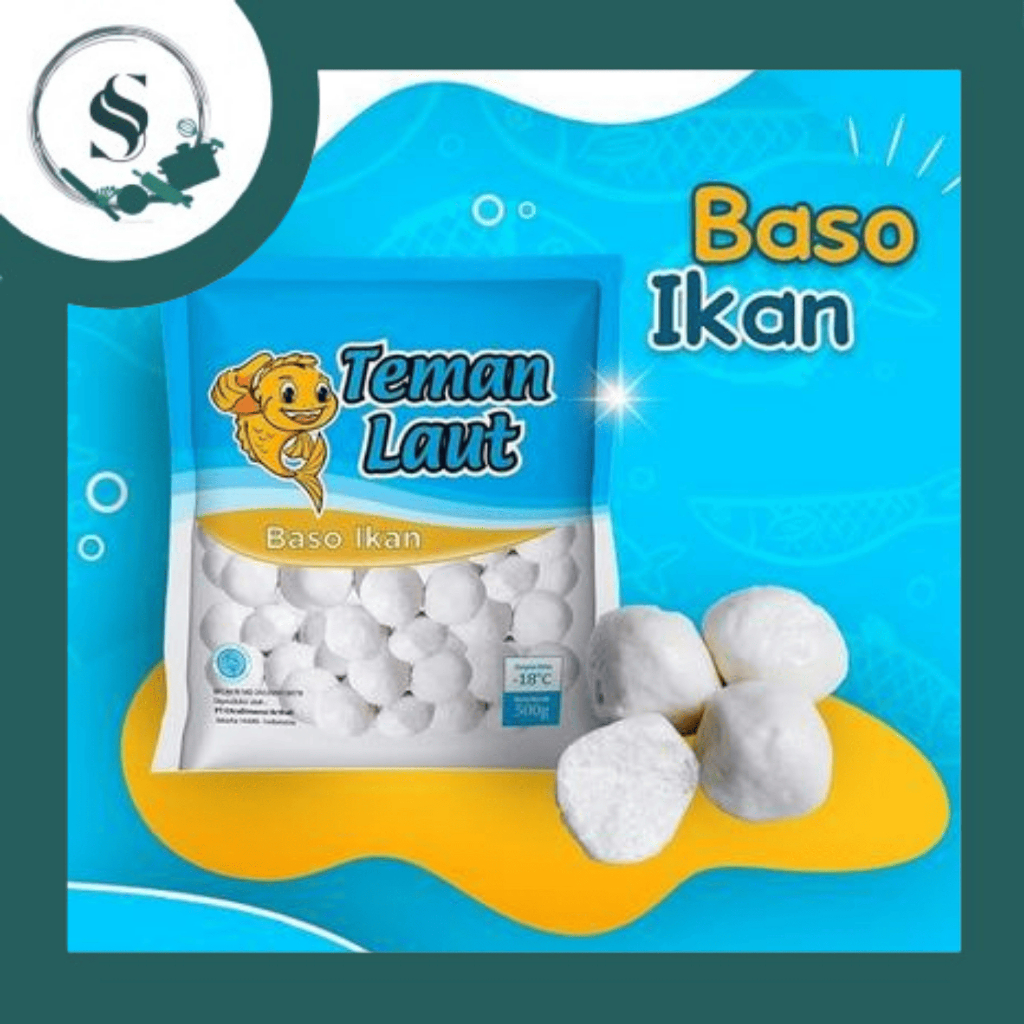 

(SM) TEMAN LAUT BASO IKAN 500GR | Frozen Food Teman Laut Baso Ikan 500gr