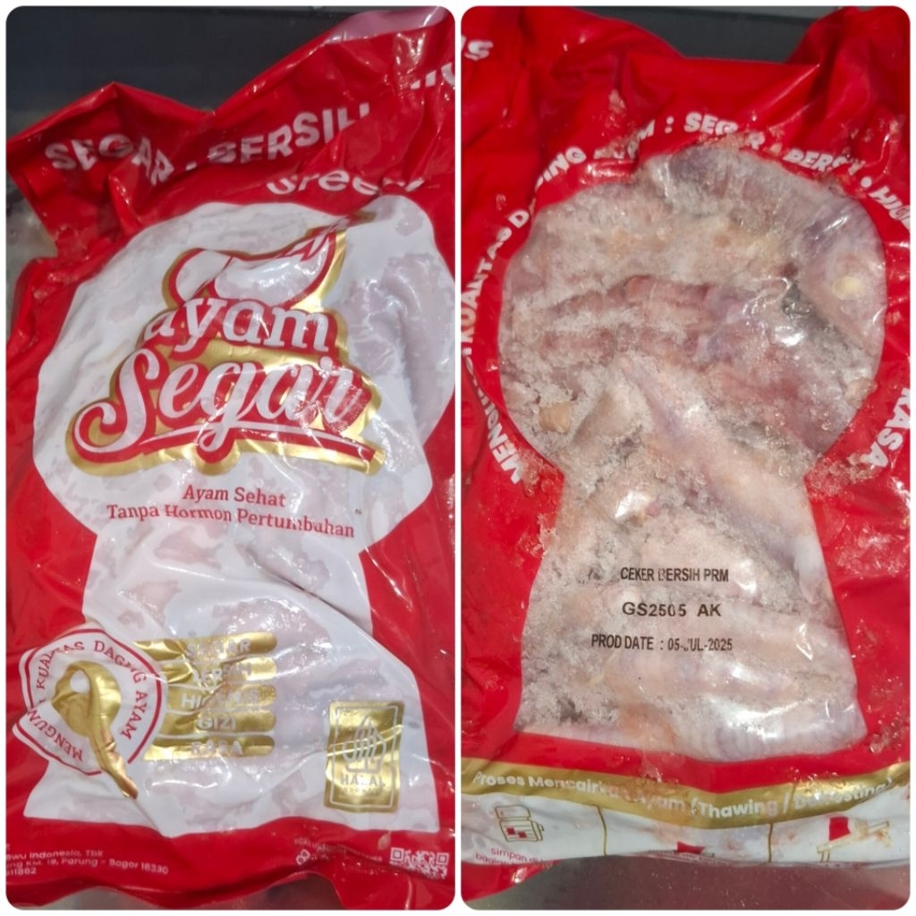

Ceker Frozen 1kg Bersih Kuku KHUSUS INSTAN