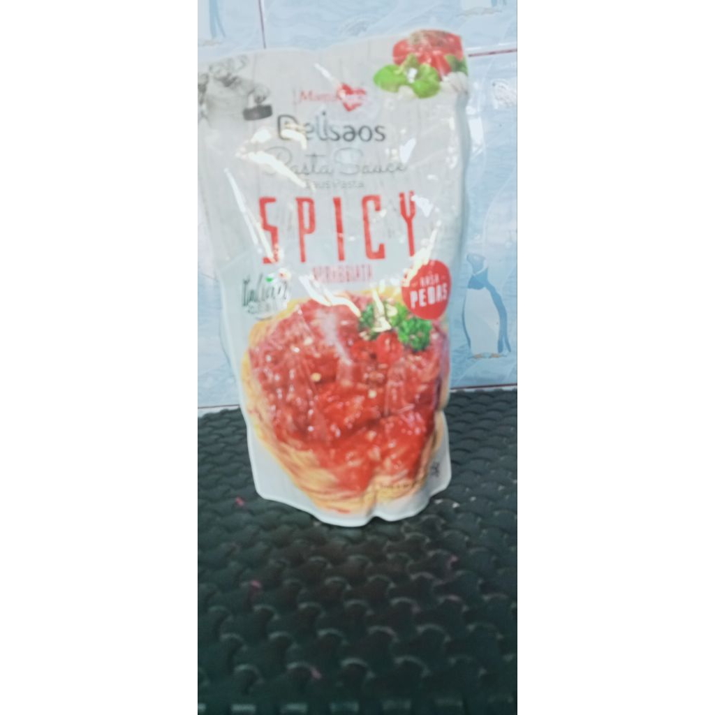 

delisaos saus pasta spicy rasa pedas berat 315g
