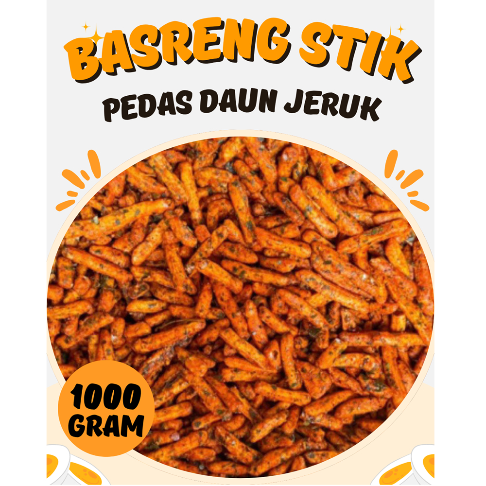 

Basreng Stik Bastik Pedas Daun Jeruk Bakso Goreng Cemilan Renyah Pedas Bikin Nagih 1 Kg