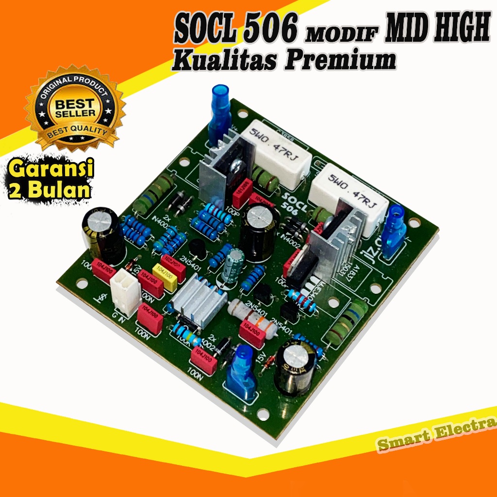 Power Kit Amplifier SOCL 506 Modif MID HIGH Kualitas Premium