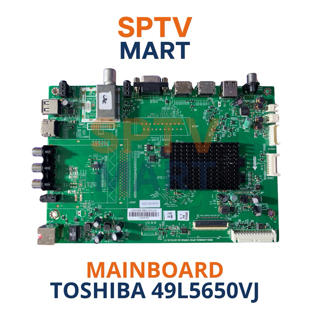 MAINBOARD TV TOSHIBA 49L5650VJ - MB TOSHIBA 49L5650VJ