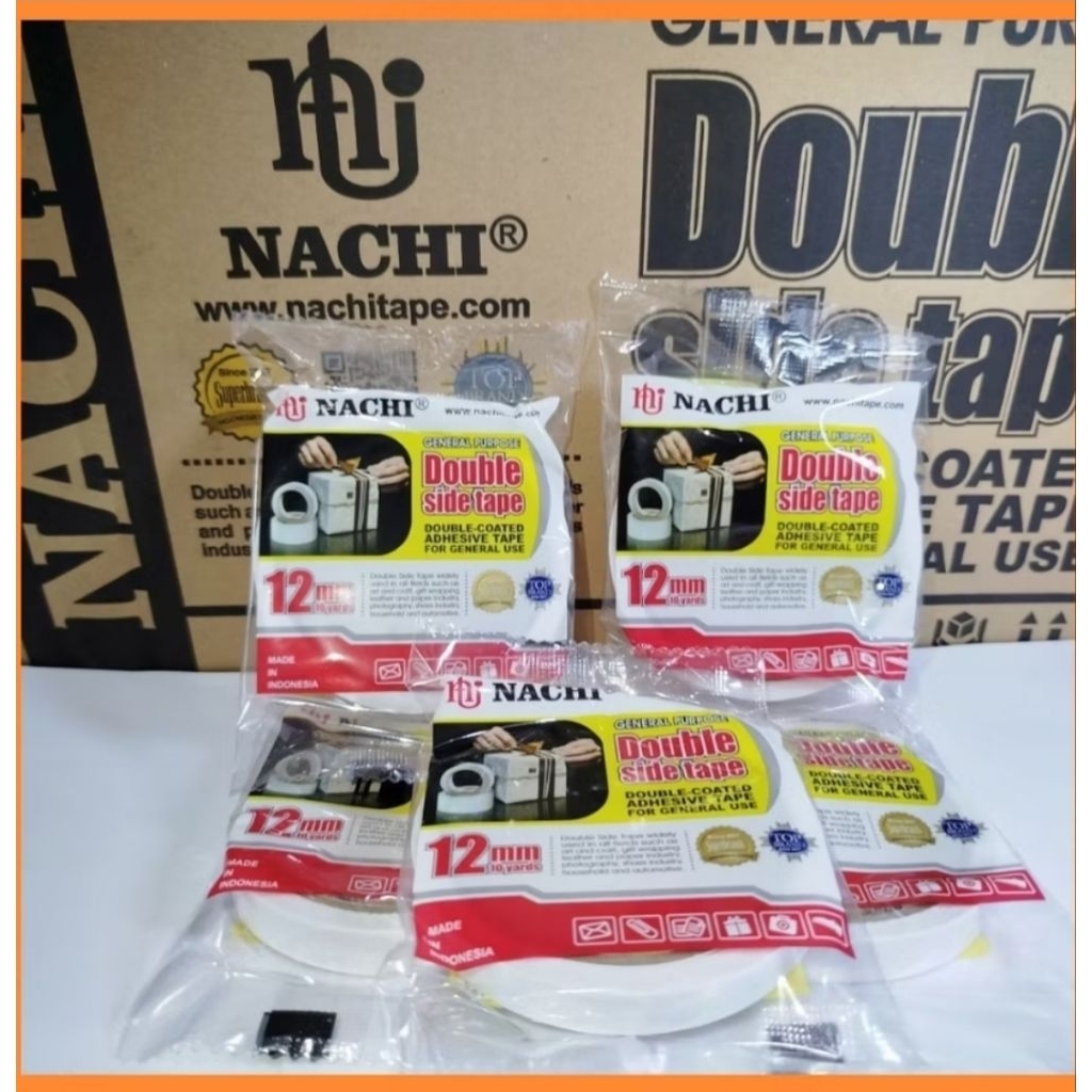 

Double Tape Nachi 1/2 Inch ( 12mm ) x 10Yard