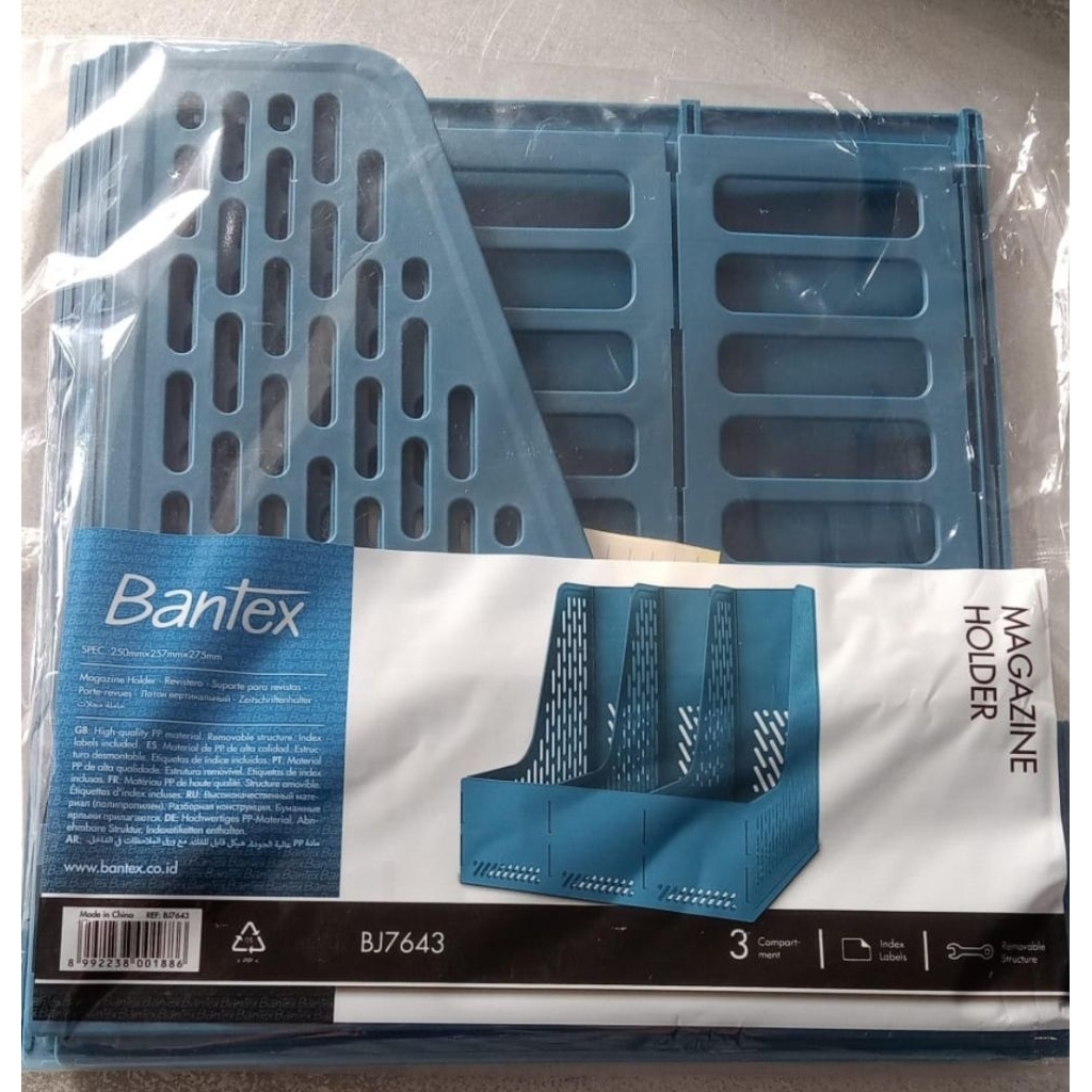 

Magazine holder 3 sekat