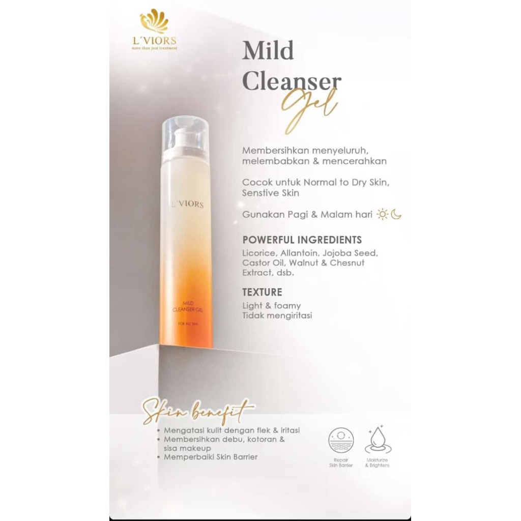 lviors cleanser mild
