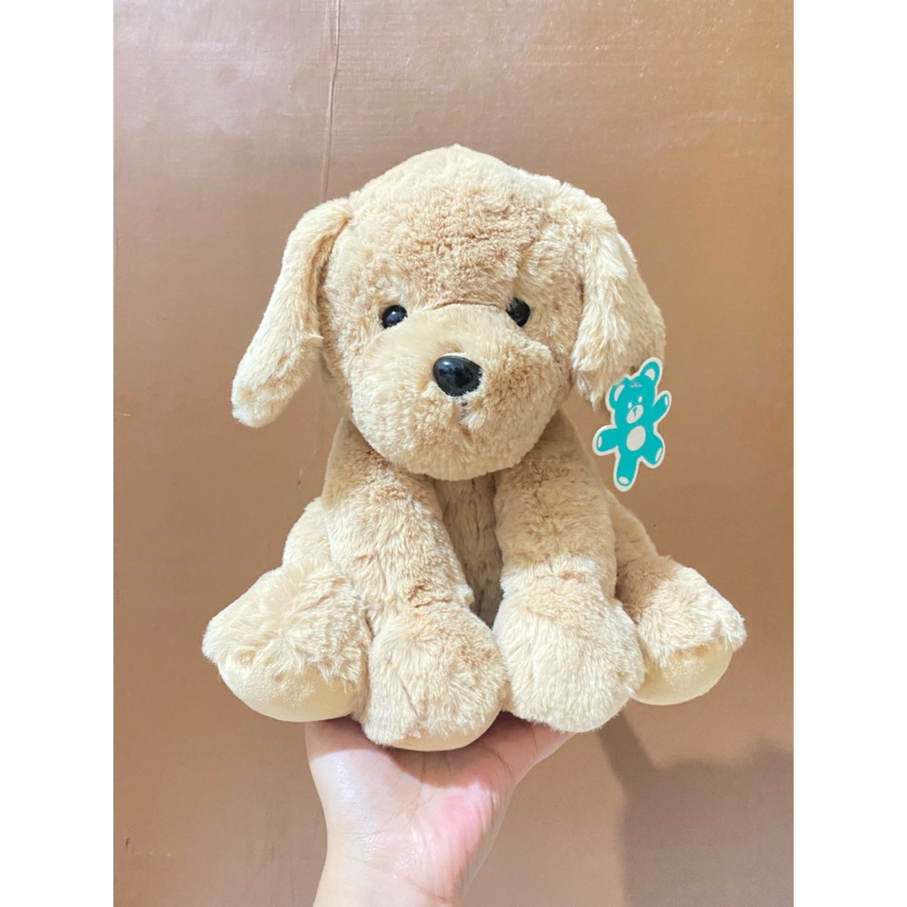 Boneka Karakter Golden Retriever size 25cm Original / Boneka Karakter Anjing Golden Retriever / Bone