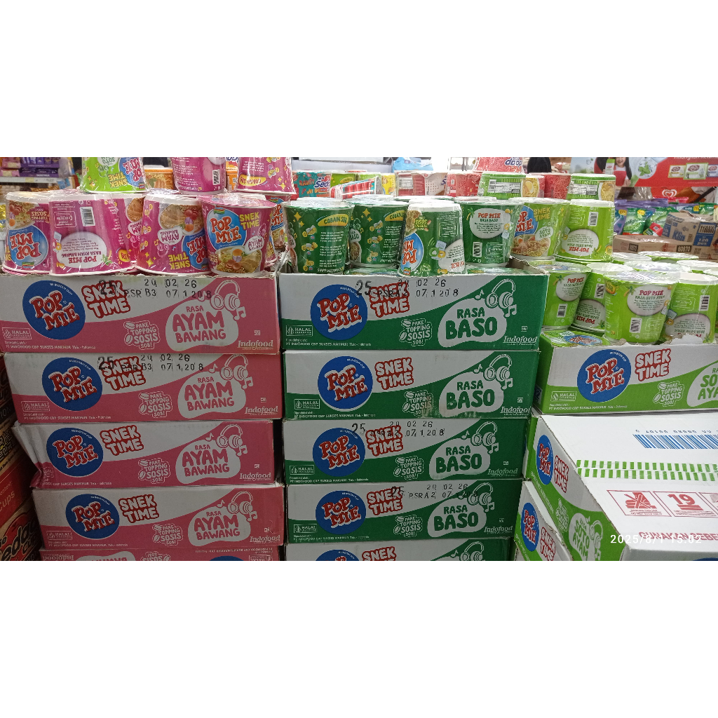 

[ 1 DOS ] Pop Mie Mini 38 gr All Varian isi 12 | Pop Mie Snek Time