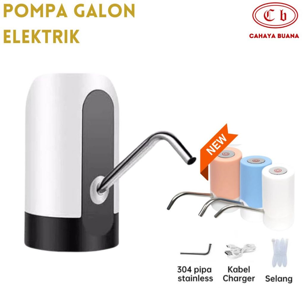 Pompa Air galon elektrik lampu LED Electric pump water dispenser  POWER PUMP Auto Off Timer