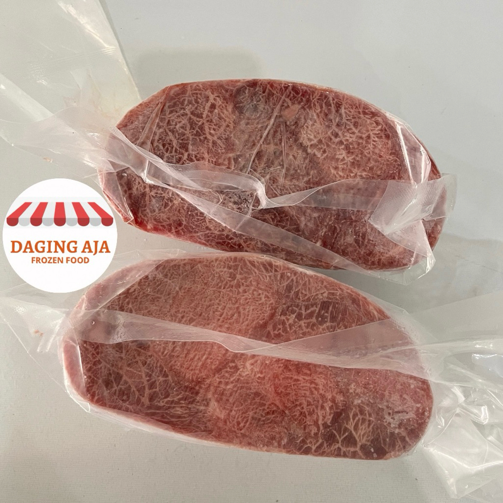 

Wagyu Aus Sirloin Round Meltique @200gr - KUALITAS PREMIUM!!!