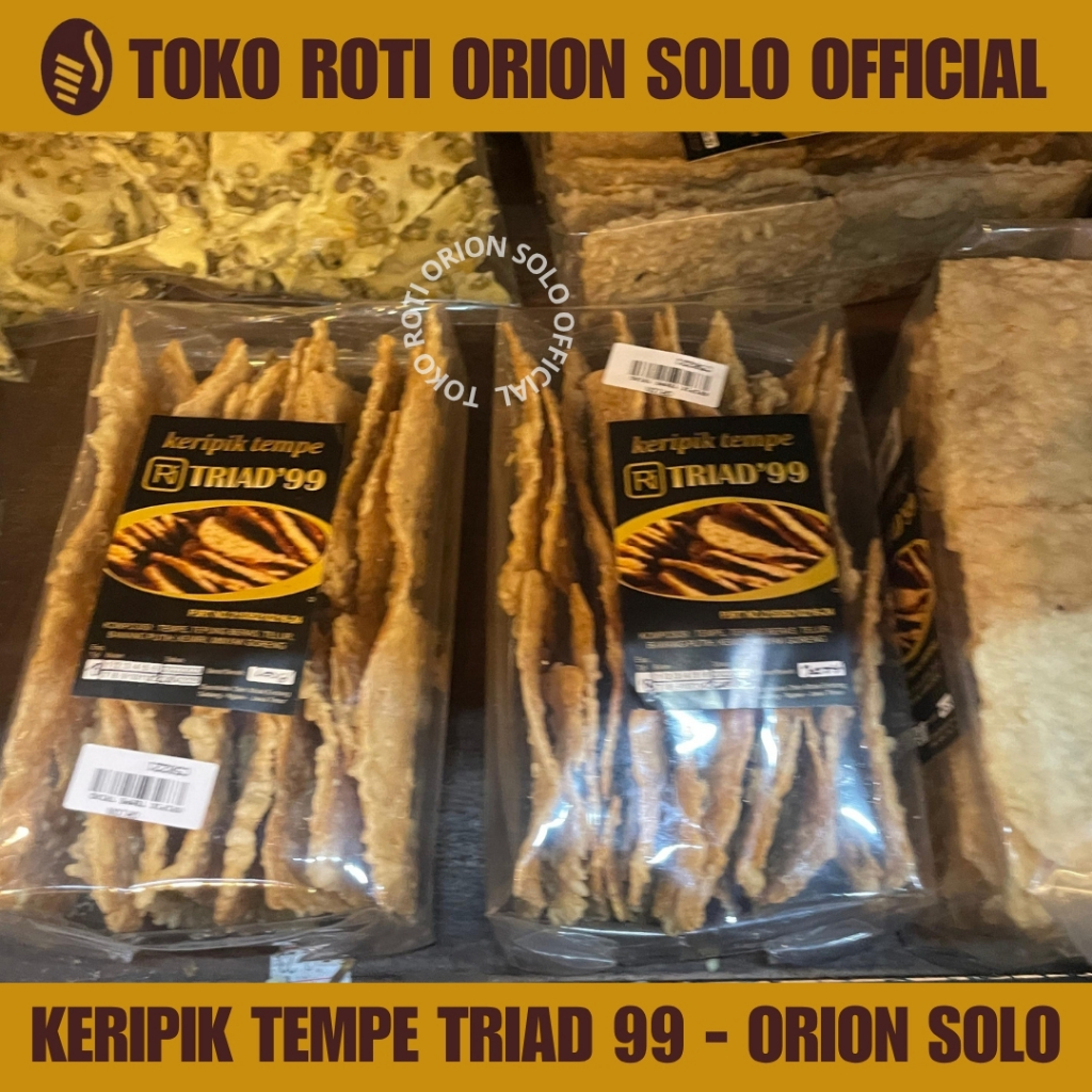 

Keripik Tempe Triad 99 - Orion Solo