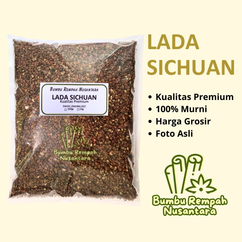 

Lada sichuan 500g 1kg - Rempah Asli Murni | BUMBU REMPAH NUSANTARA | Bumbu Dapur Nusantara Grosir Murah