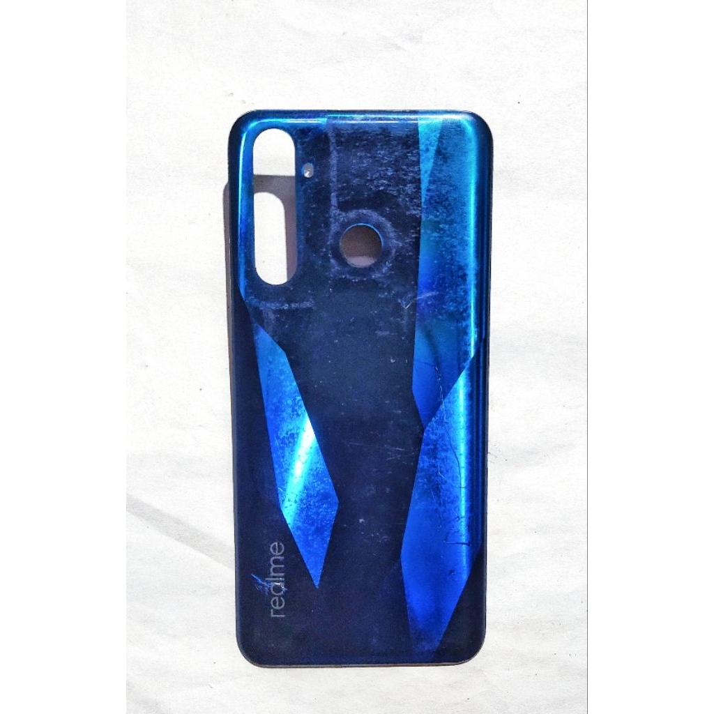BACKDOR COVER REALME 5 PRO MINUS ORIGINAL COPOTAN