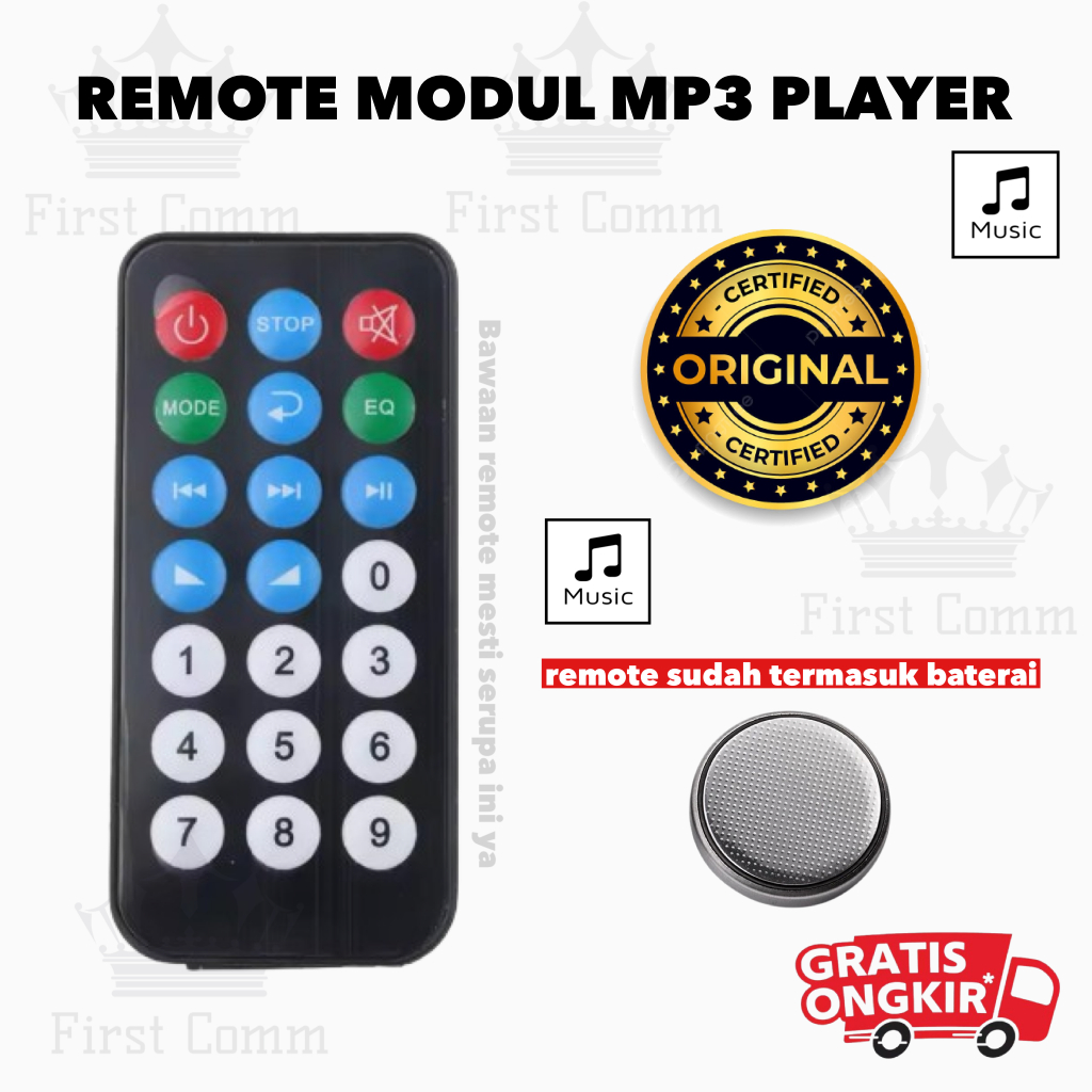Remote Modul MP3 Player Kit with Fast Response / Remote MP3 Modul / Remote MP3 Player