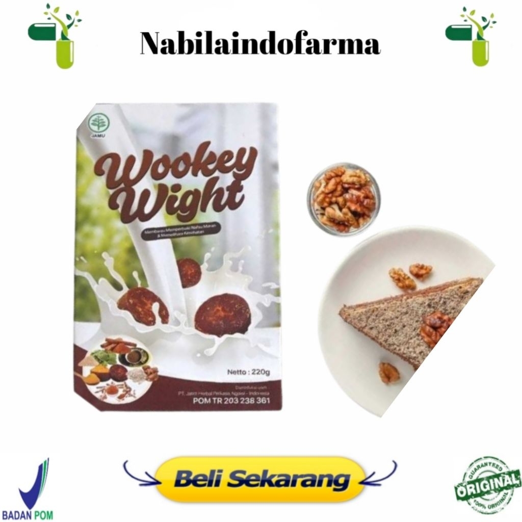 

Wookey Wight Original Susu Gemuk Badan Wookey Weight Penambah Berat Badan