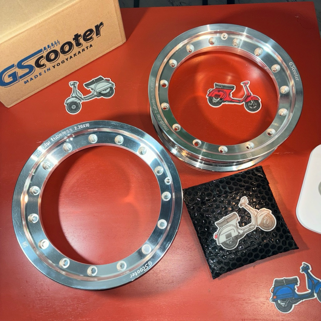 VELG TUBELESS MODULAR GScooter R10 Vespa SPRINT PX EXCEL