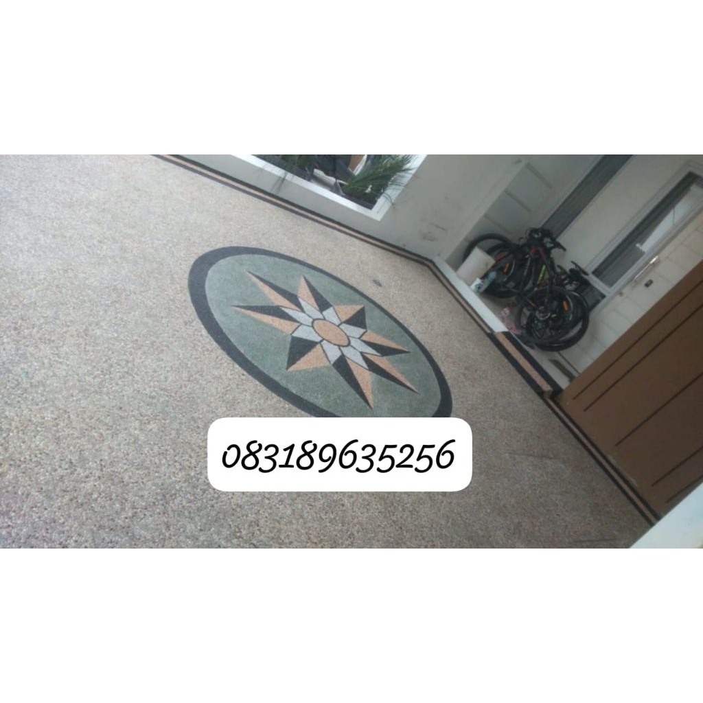 lantai carport minimalis