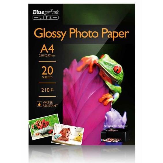 Blueprint Kertas Foto A4 Glossy / Kertas Foto Glossy A4