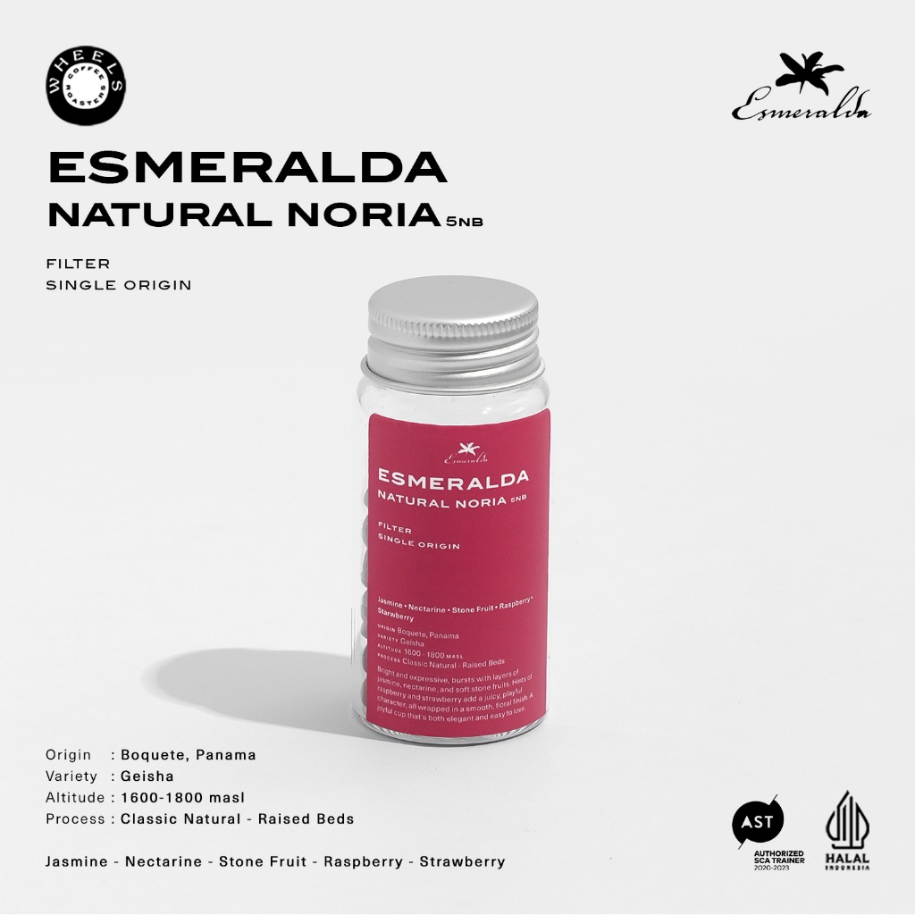 

Esmeralda Natural Noria Single Origin Filter Specialty Wheels Coffee Roasters