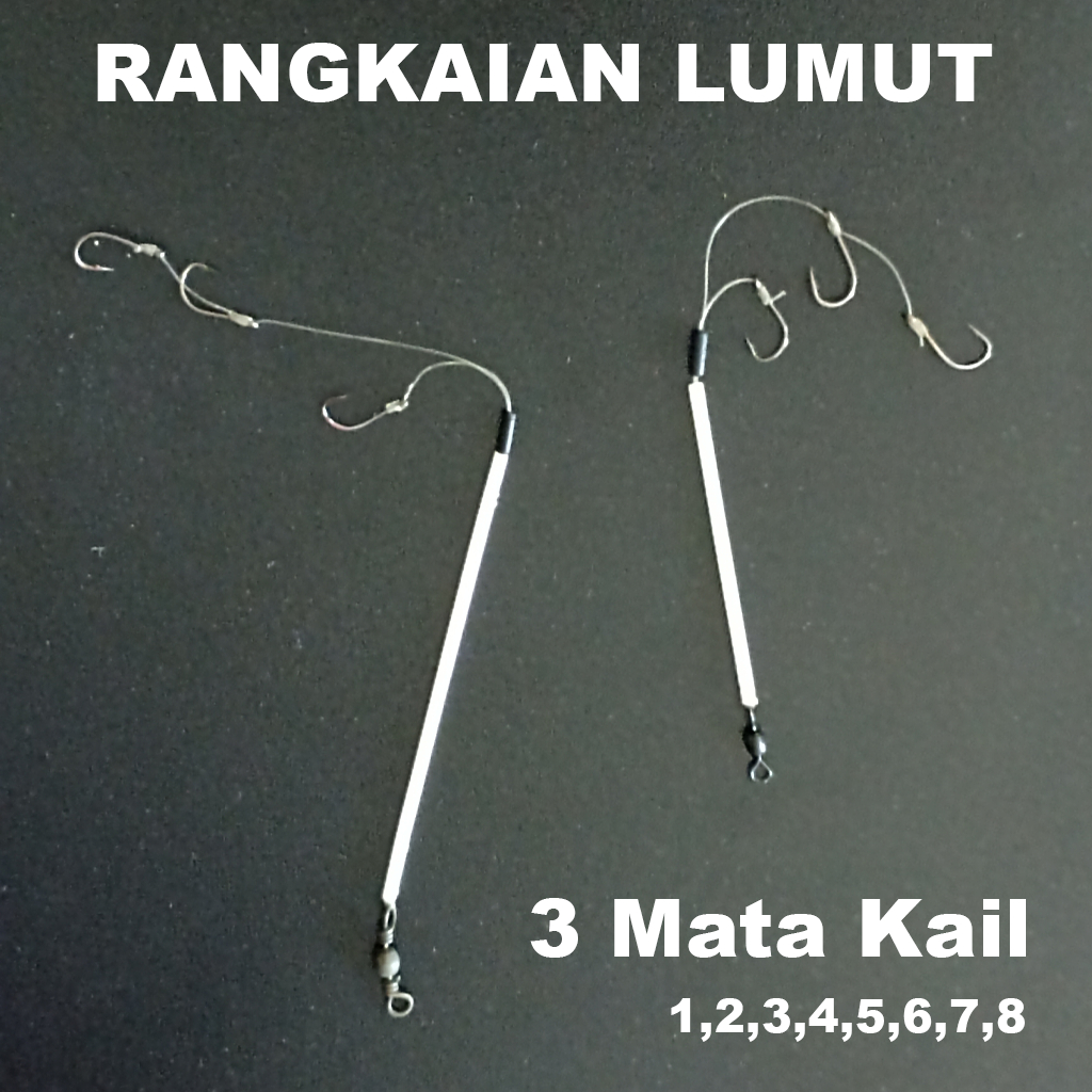 RANGKAIAN LUMUT PANCING / RANGKAIAN NILA 3 MATA KAIL NO 1 sampai NO 10
